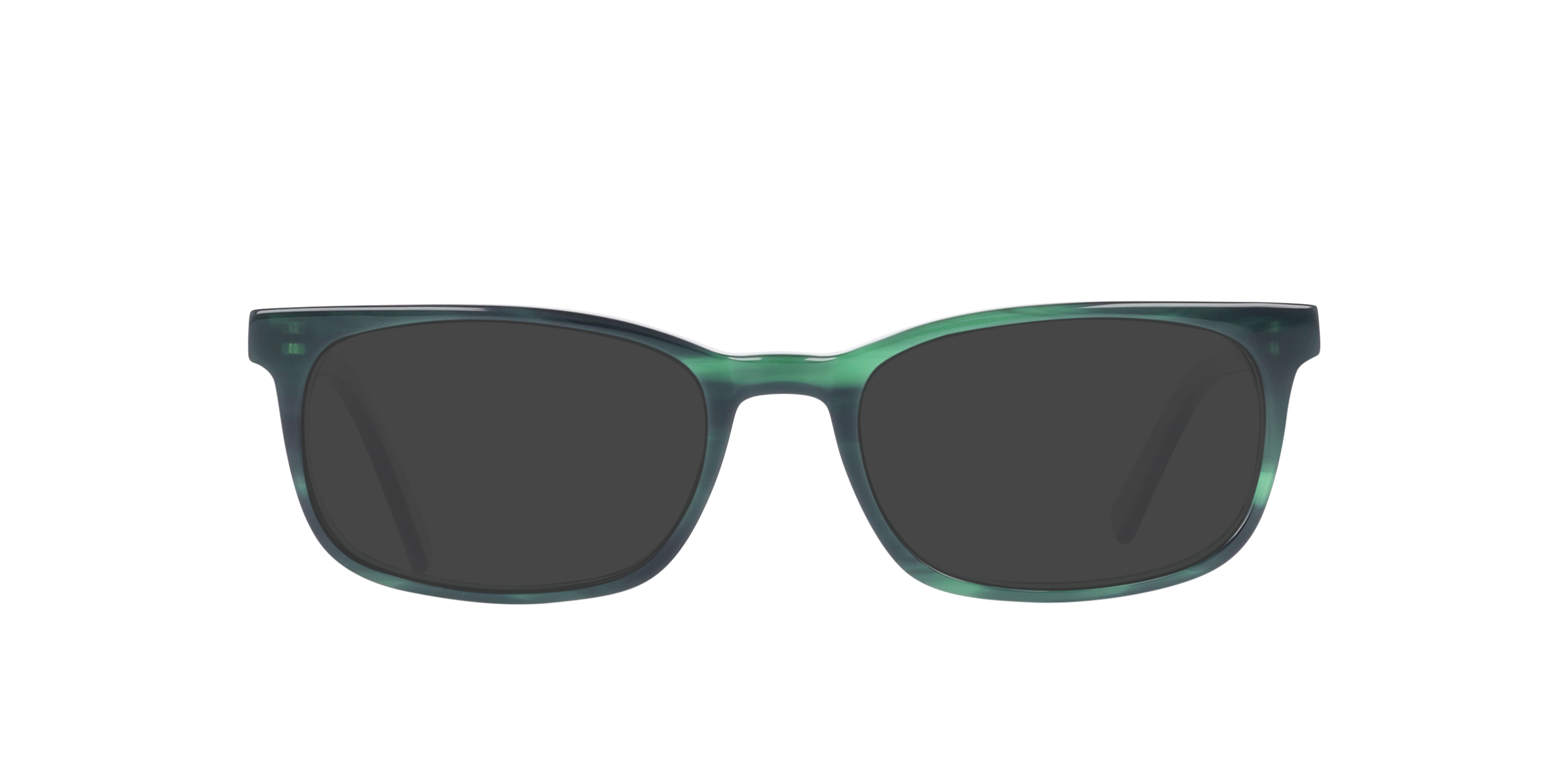 Teddy Hunting Green AcetaatEyeglass Frames van B24, met getinte lenzen