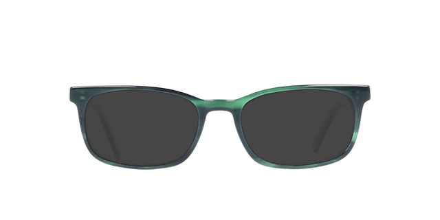 Teddy Hunting Green AcetaatEyeglass Frames van B24, met getinte lenzen