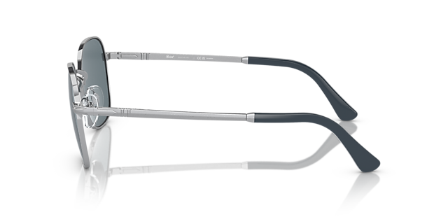 PO1009S Zilver MetaalSunglass Frames van B24, Zijaanzicht