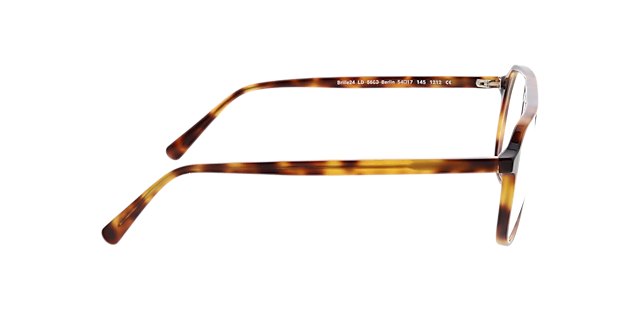 Berlin Havana AcetaatEyeglass Frames van B24, Zijaanzicht