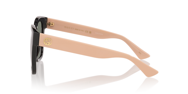 GG1338S Glänzendes Schwarz KunststoffSunglass Frames von B24, Seitenansicht