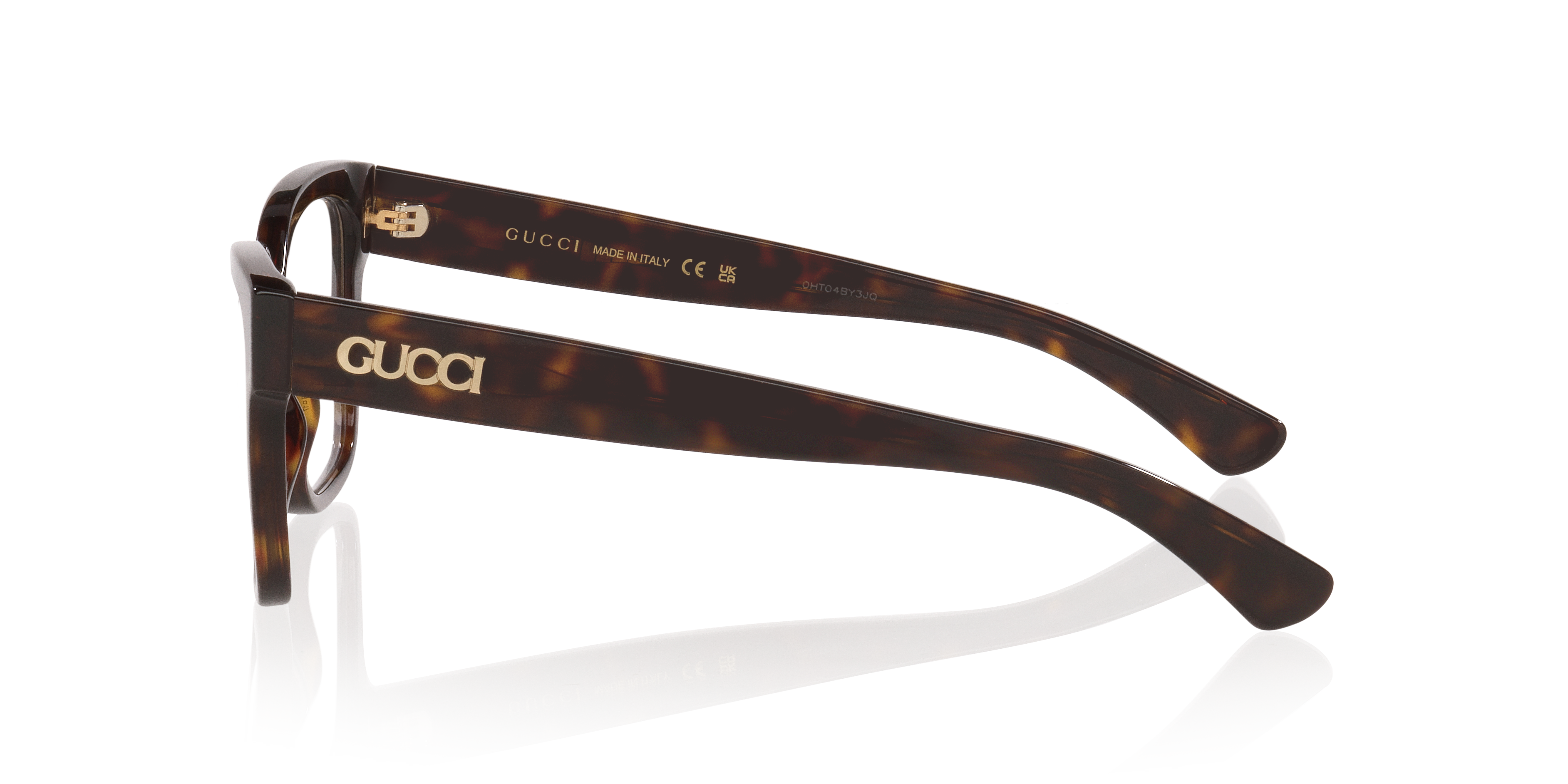 GG1791O Tortoise Braun AcetatEyeglass Frames von B24, Seitenansicht