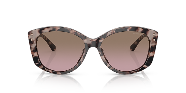 MK2175U Royal Pink Tortoise Bio AcetaatSunglass Frames van B24, Vooraanzicht