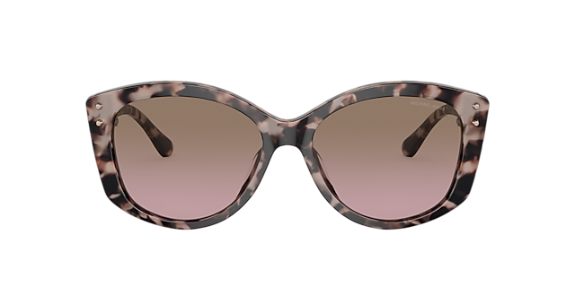 MK2175U Royal Pink Tortoise Bio AcetaatSunglass Frames van B24, met getinte lenzen