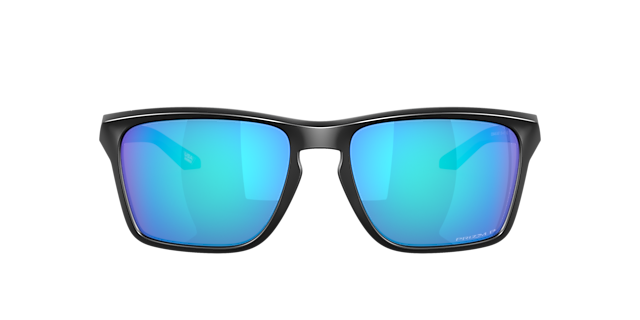 Sylas Matzwart KunststofSunglass Frames van B24, met getinte lenzen