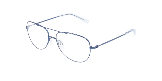 Goose Admiral Titanium TitaanEyeglass Frames van B24, Hoekweergave