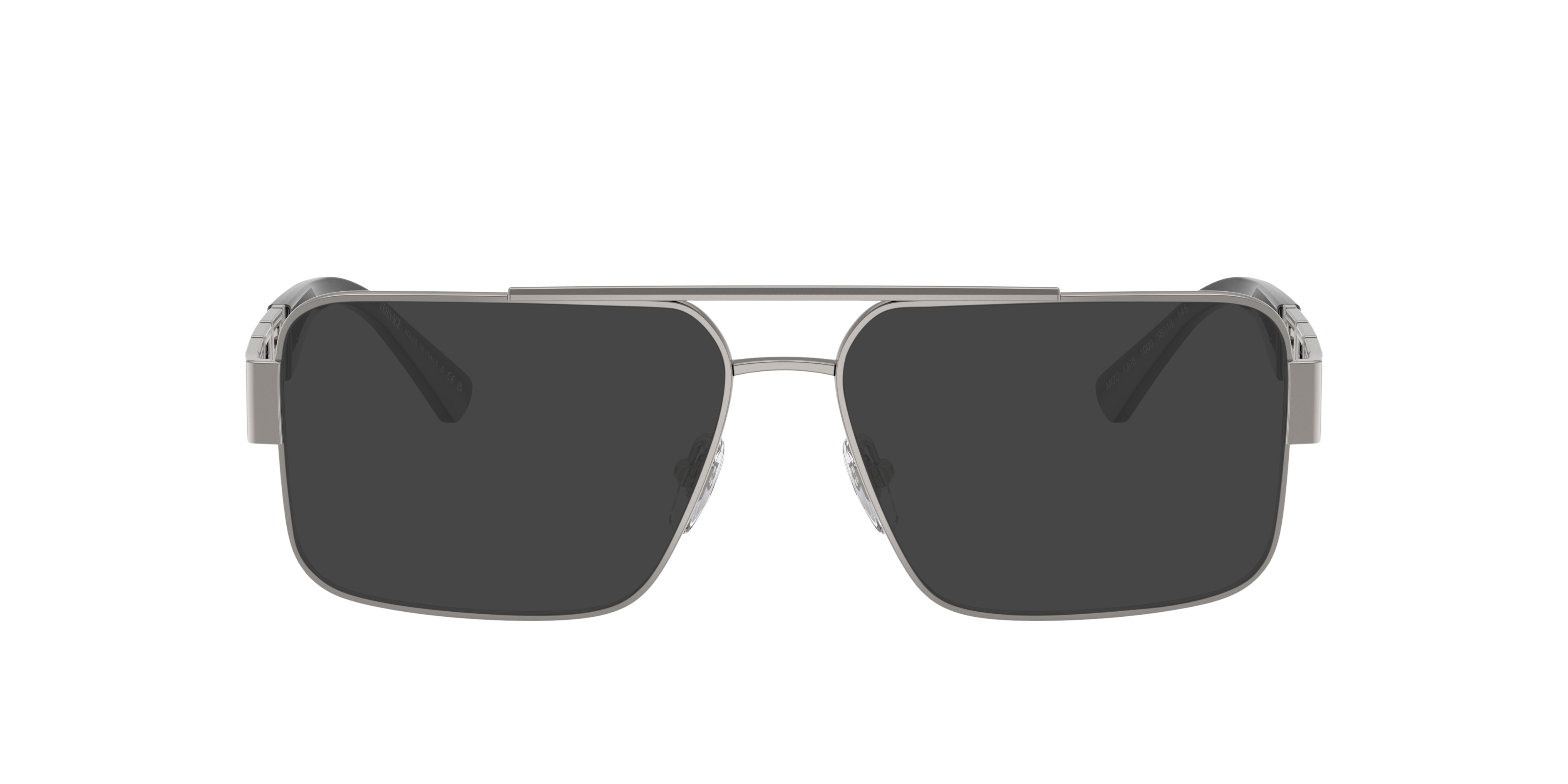 VE1308 Staalgrijs MetaalEyeglass Frames van B24, met getinte lenzen