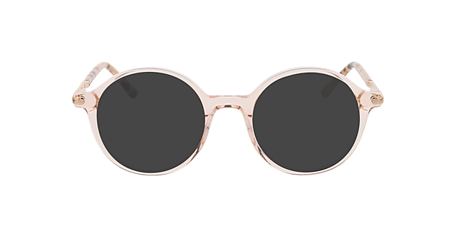 Albany Crystal Nude AcetatEyeglass Frames von B24, mit getönten Gläsern