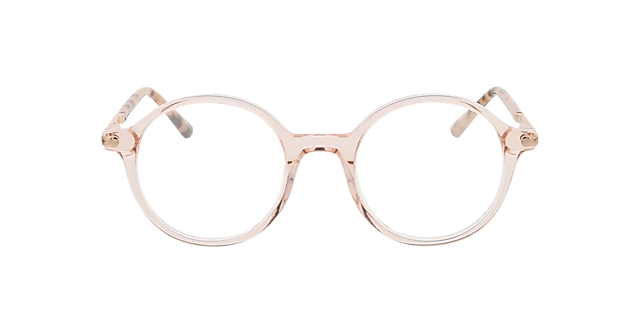 Albany Crystal Nude AcetatEyeglass Frames von B24, Vorderansicht