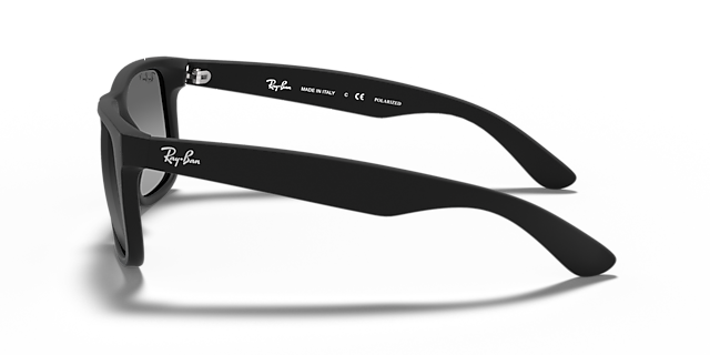 RB4165 Rubber Black KunststoffSunglass Frames von B24, Seitenansicht