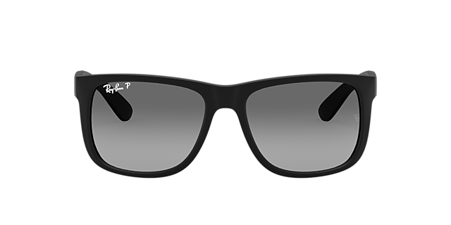 RB4165 Rubber Black KunststoffSunglass Frames von B24, mit getönten Gläsern