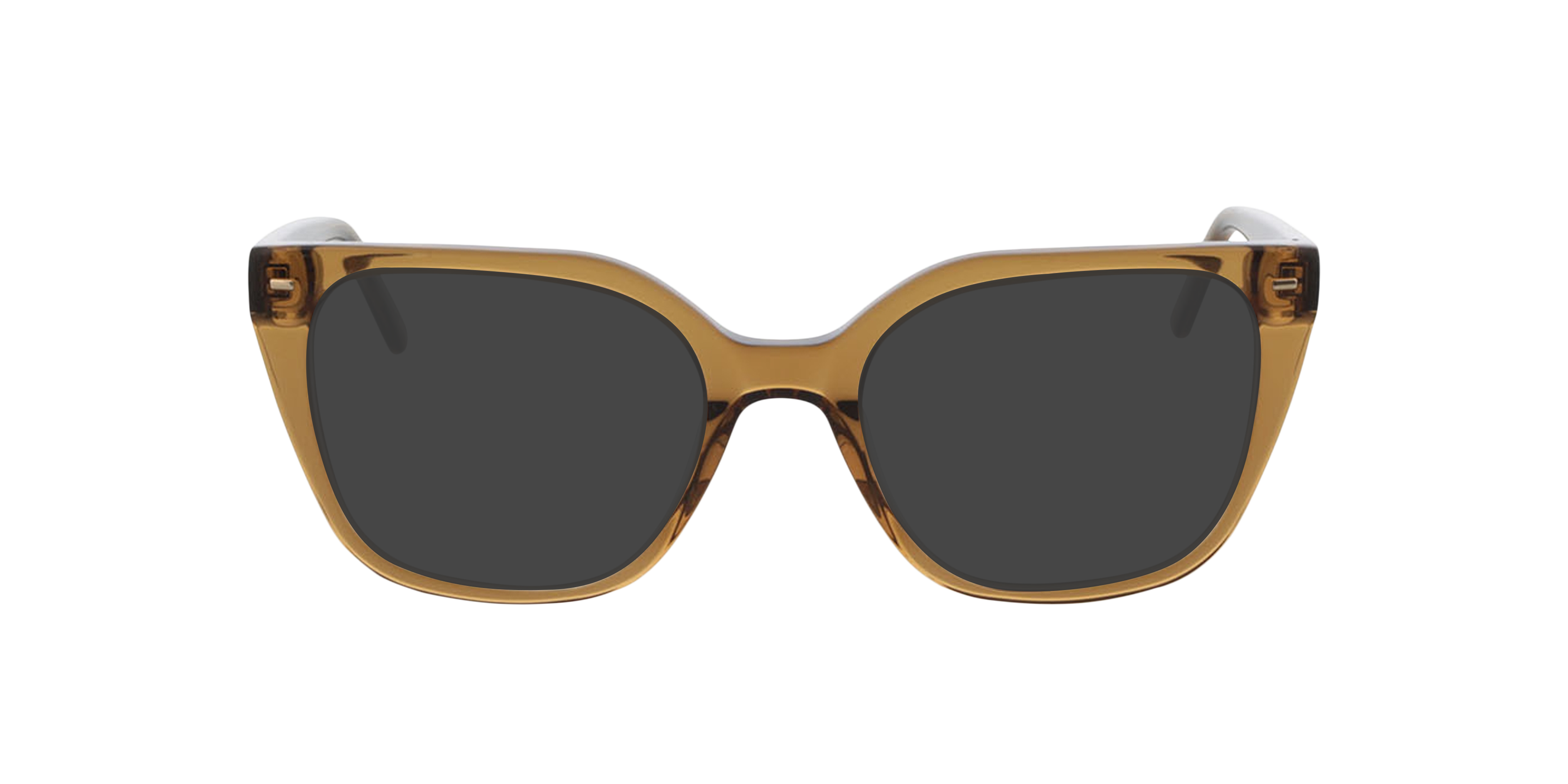 Beverly Kristal Bruin AcetaatEyeglass Frames van B24, met getinte lenzen