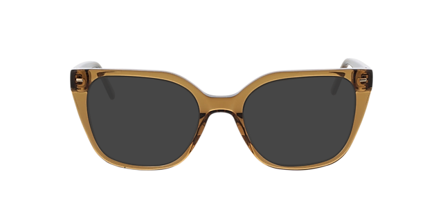 Beverly Crystal Braun AcetatEyeglass Frames von B24, mit getönten Gläsern