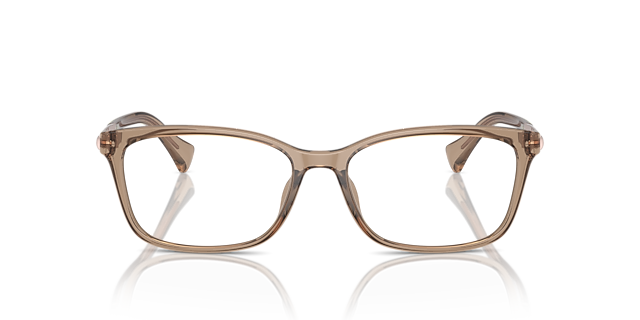 RA7160U Transparent Beige KunststoffEyeglass Frames von B24, Vorderansicht