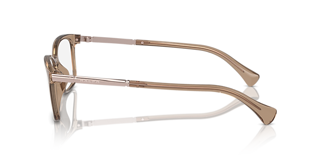 RA7160U Transparent Beige KunststoffEyeglass Frames von B24, Seitenansicht