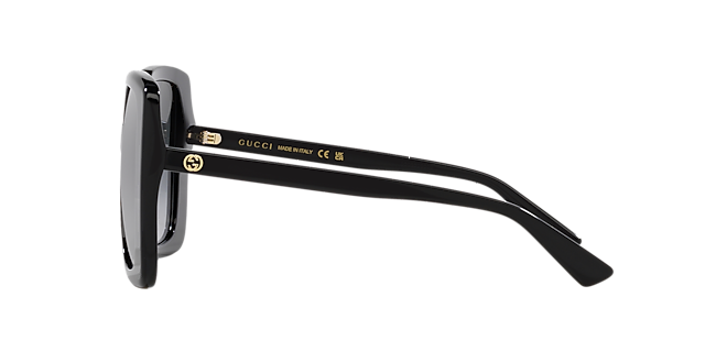 GG1314S Zwart AcetaatSunglass Frames van B24, Zijaanzicht