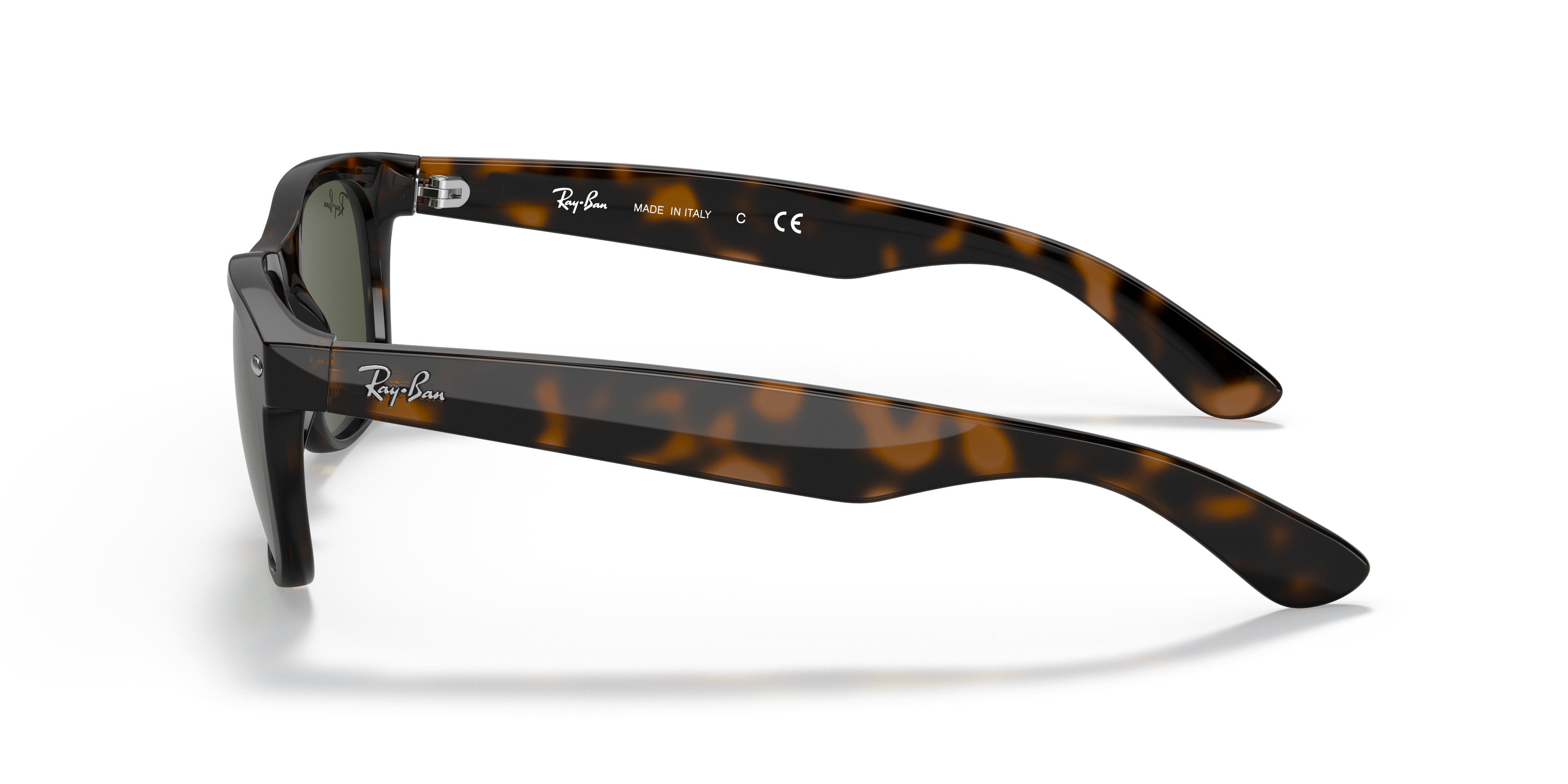 RB2132 Tortoise KunststofSunglass Frames van B24, Zijaanzicht