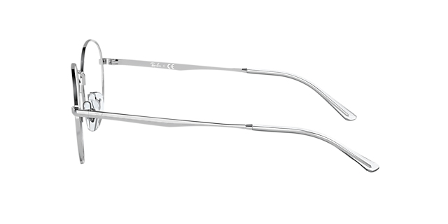 RB3681V Zilver MetaalEyeglass Frames van B24, Zijaanzicht