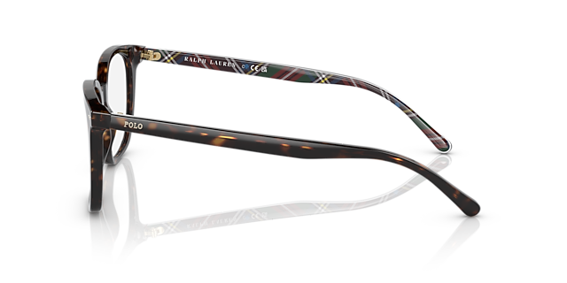 PH2256 Glänzendes Dunkelhavana AcetatEyeglass Frames von B24, Seitenansicht