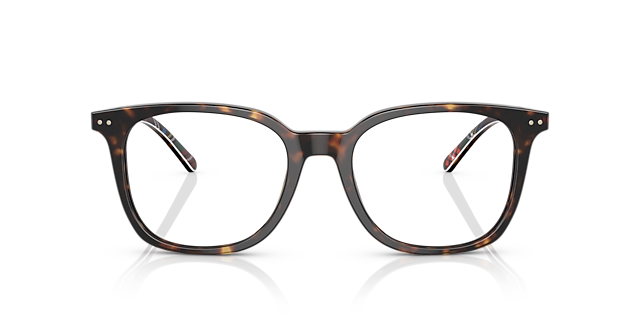 PH2256 Glänzendes Dunkelhavana AcetatEyeglass Frames von B24, Vorderansicht