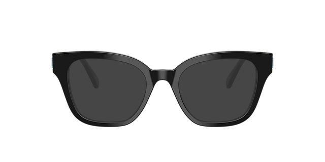 SK2048 Zwart AcetaatEyeglass Frames van B24, met getinte lenzen