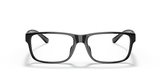 PH2237U Schwarz glänzend KunststoffEyeglass Frames von B24, Vorderansicht