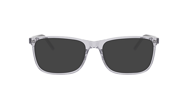 DG3427 Grau transparent AcetatEyeglass Frames von B24, mit getönten Gläsern