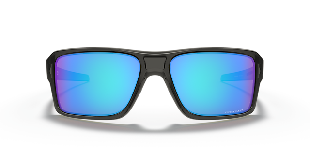 Double Edge Grau Rauch KunststoffSunglass Frames von B24, Vorderansicht