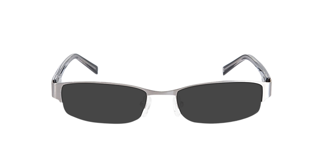 Norwich Zilver & zwart MetaalEyeglass Frames van B24, met getinte lenzen