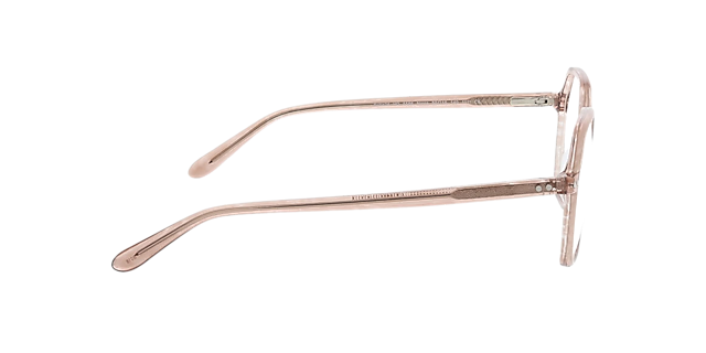 Nizza Beige hoorn AcetaatEyeglass Frames van B24, Zijaanzicht