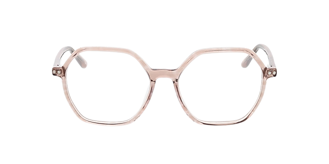 Nizza Beige hoorn AcetaatEyeglass Frames van B24, Vooraanzicht