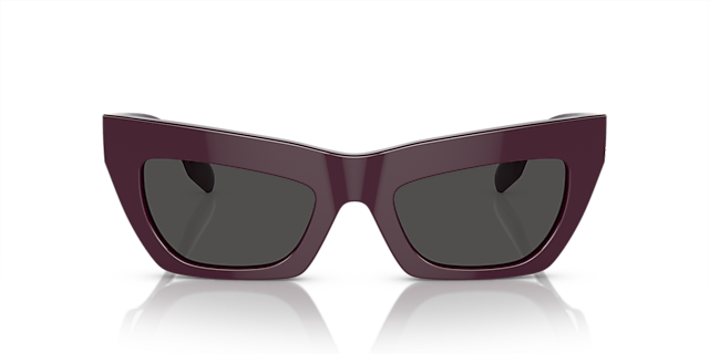 BE4405 Bordeaux AcetaatSunglass Frames van B24, Vooraanzicht