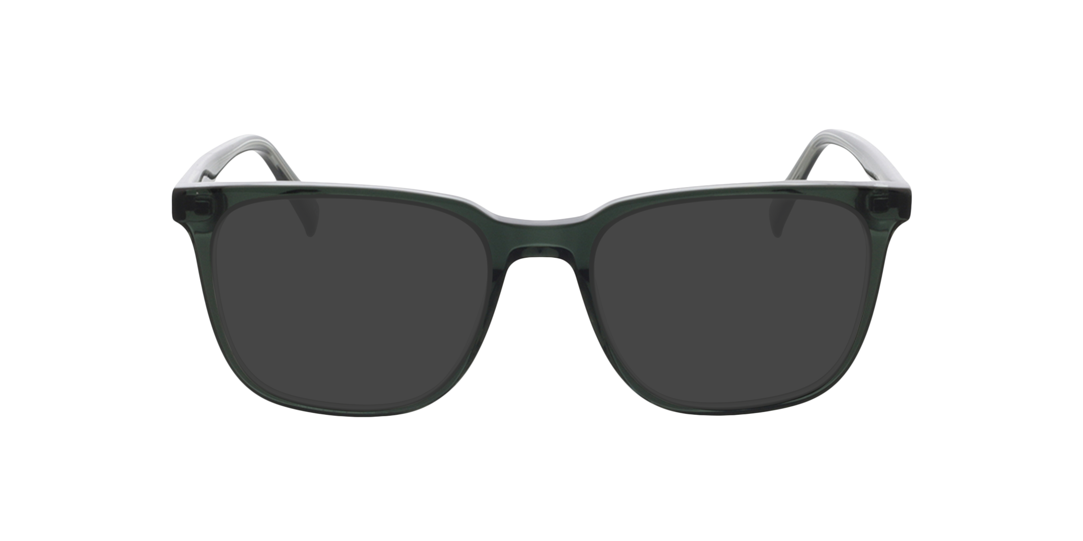 Baker Tweelaags groen  &  kristal AcetaatEyeglass Frames van B24, met getinte lenzen