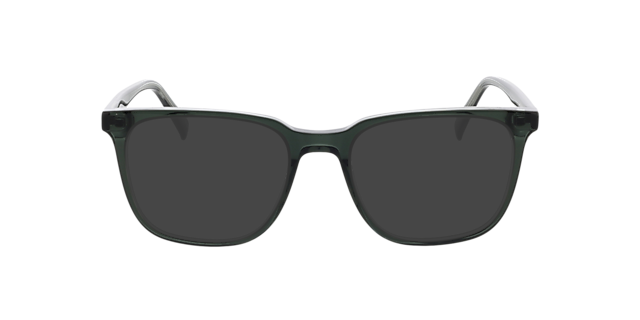 Baker Tweelaags groen  &  kristal AcetaatEyeglass Frames van B24, met getinte lenzen