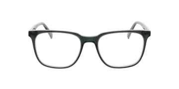 Tweelaags groen / kristal Baker -  Acetaat Brillen