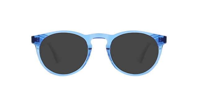 Steven S. Crystal Ocean AcetaatEyeglass Frames van B24, met getinte lenzen