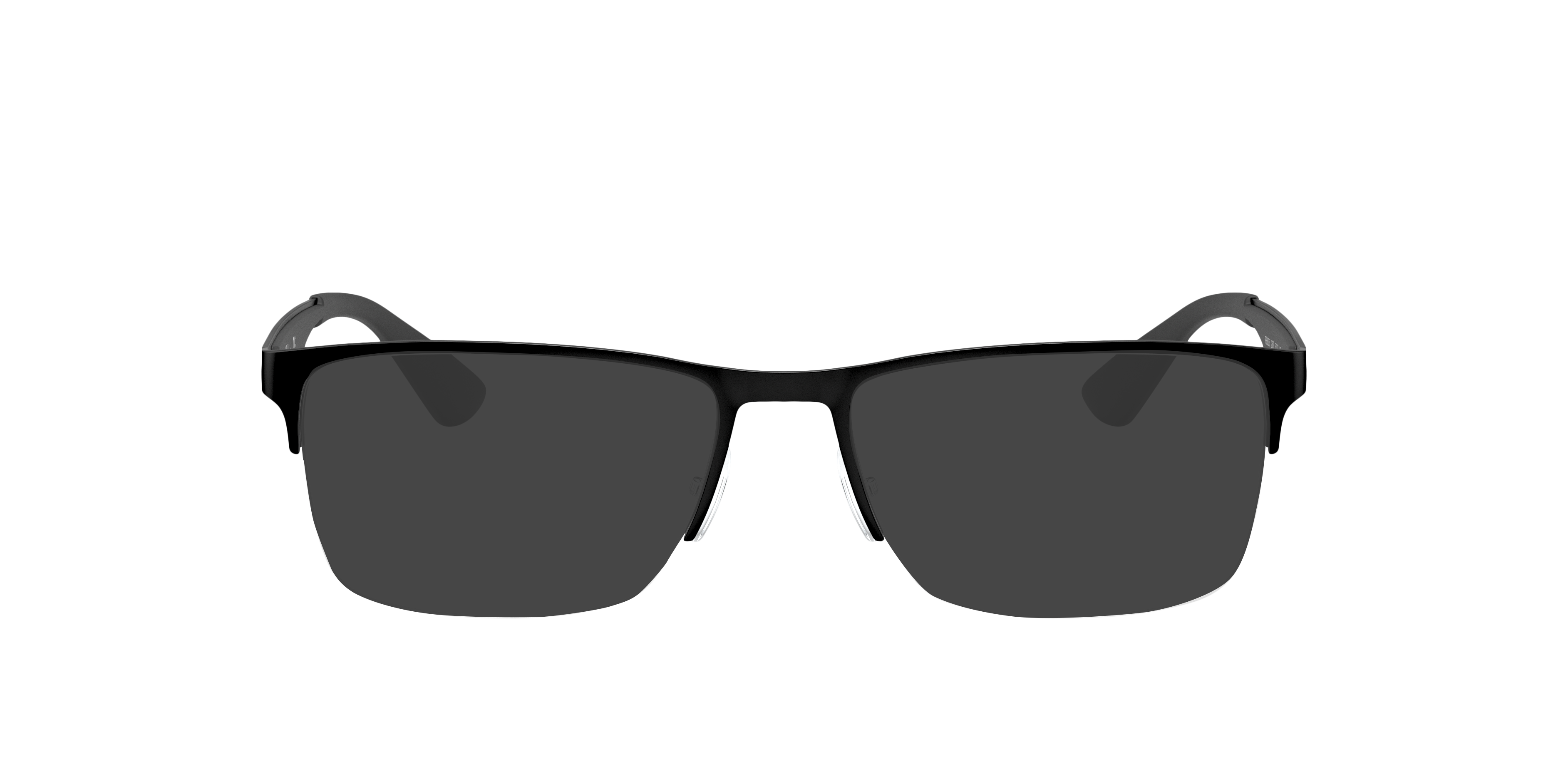 RB6335 Schwarz MetallEyeglass Frames von B24, mit getönten Gläsern