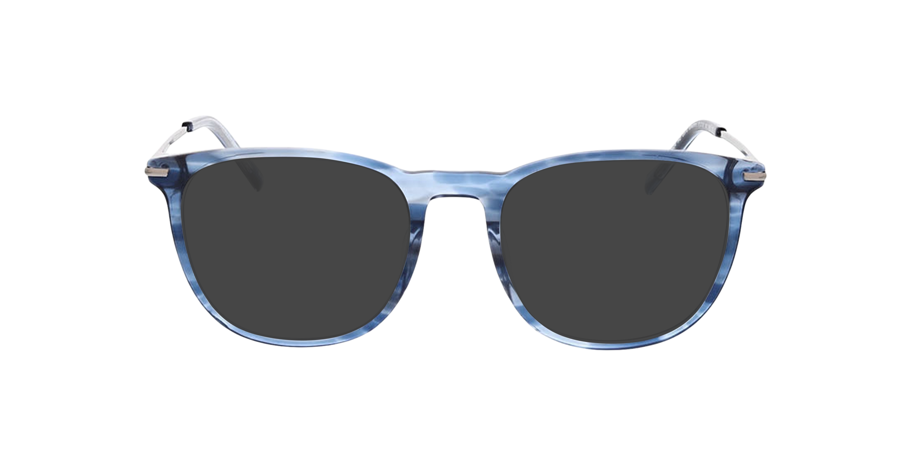 Bradford Blau Hornfarben AcetatEyeglass Frames von B24, mit getönten Gläsern