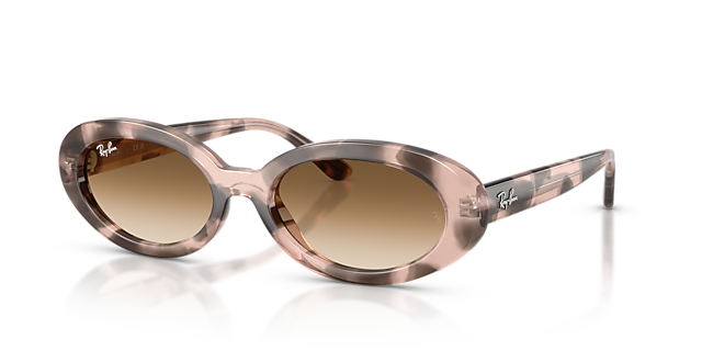 RB2223 Opal Pink Havana KunststoffSunglass Frames von B24, Dreiviertelansicht
