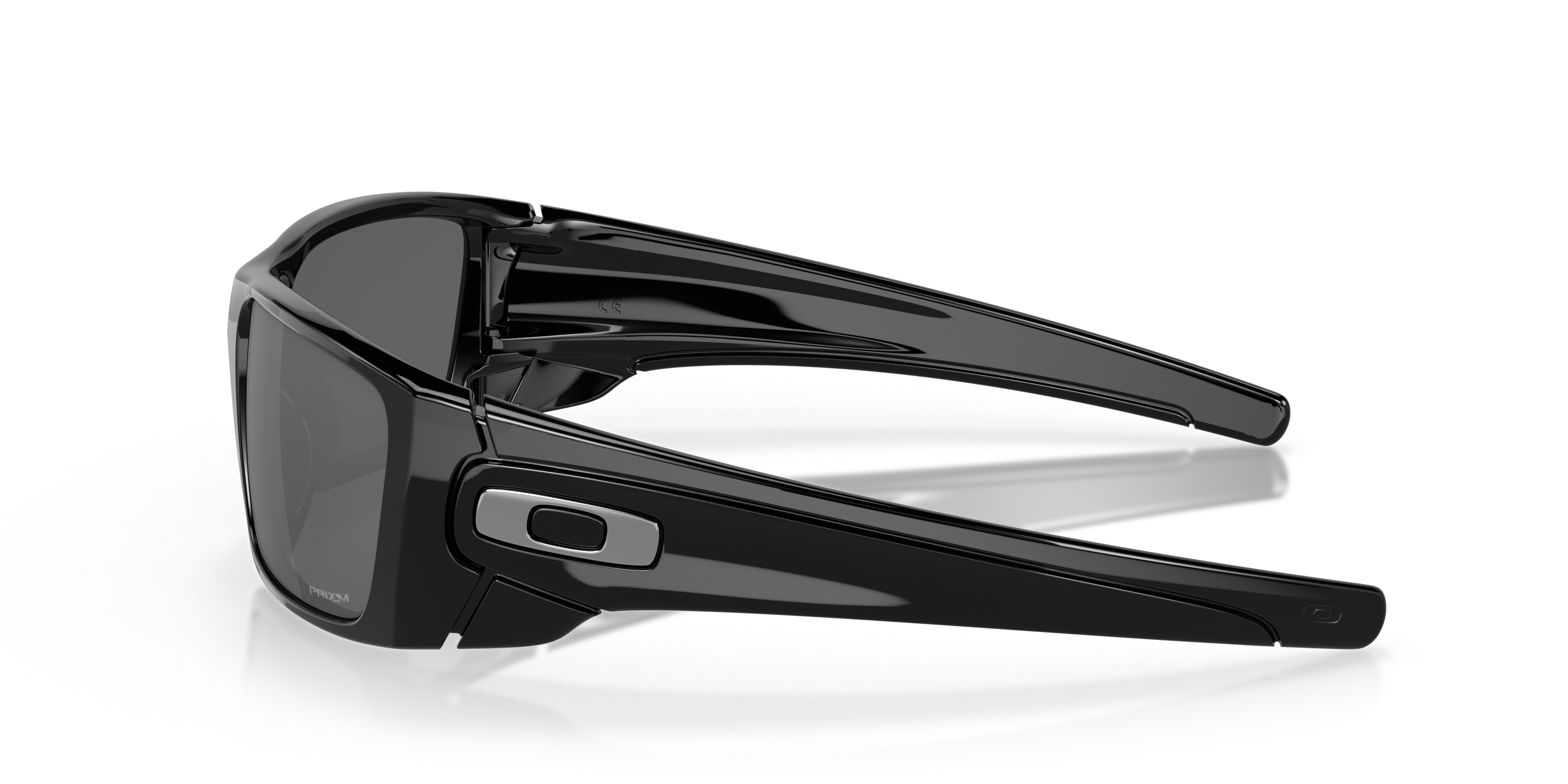 Fuel Cell Schwarz glänzend KunststoffSunglass Frames von B24, Seitenansicht
