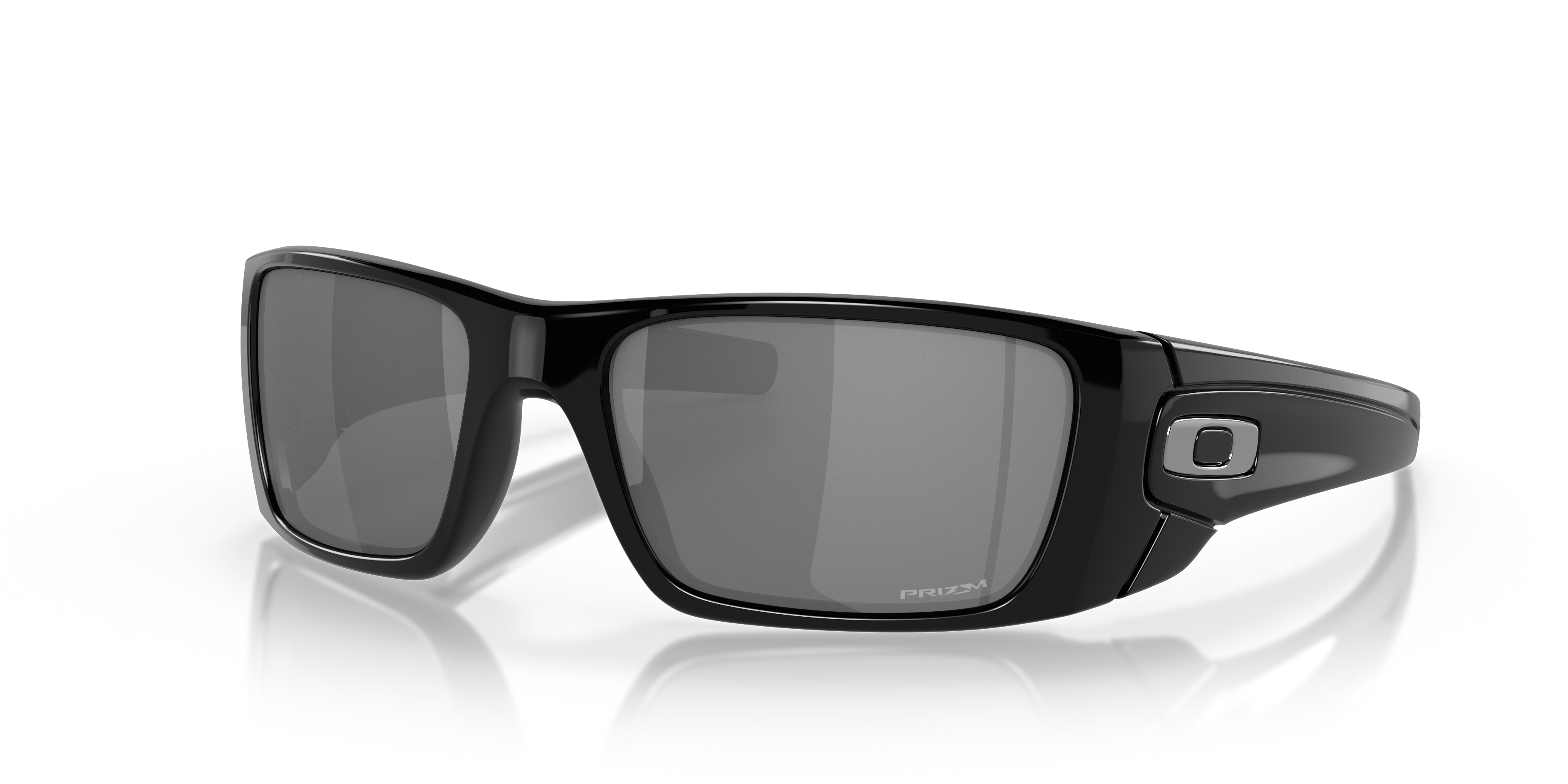 Fuel Cell Schwarz glänzend KunststoffSunglass Frames von B24, Dreiviertelansicht