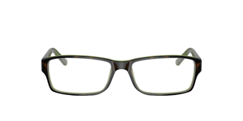 Ray-Ban - RB5169, Havana auf Grün/Black On Transparent/Havana On Green, Größe: Small
