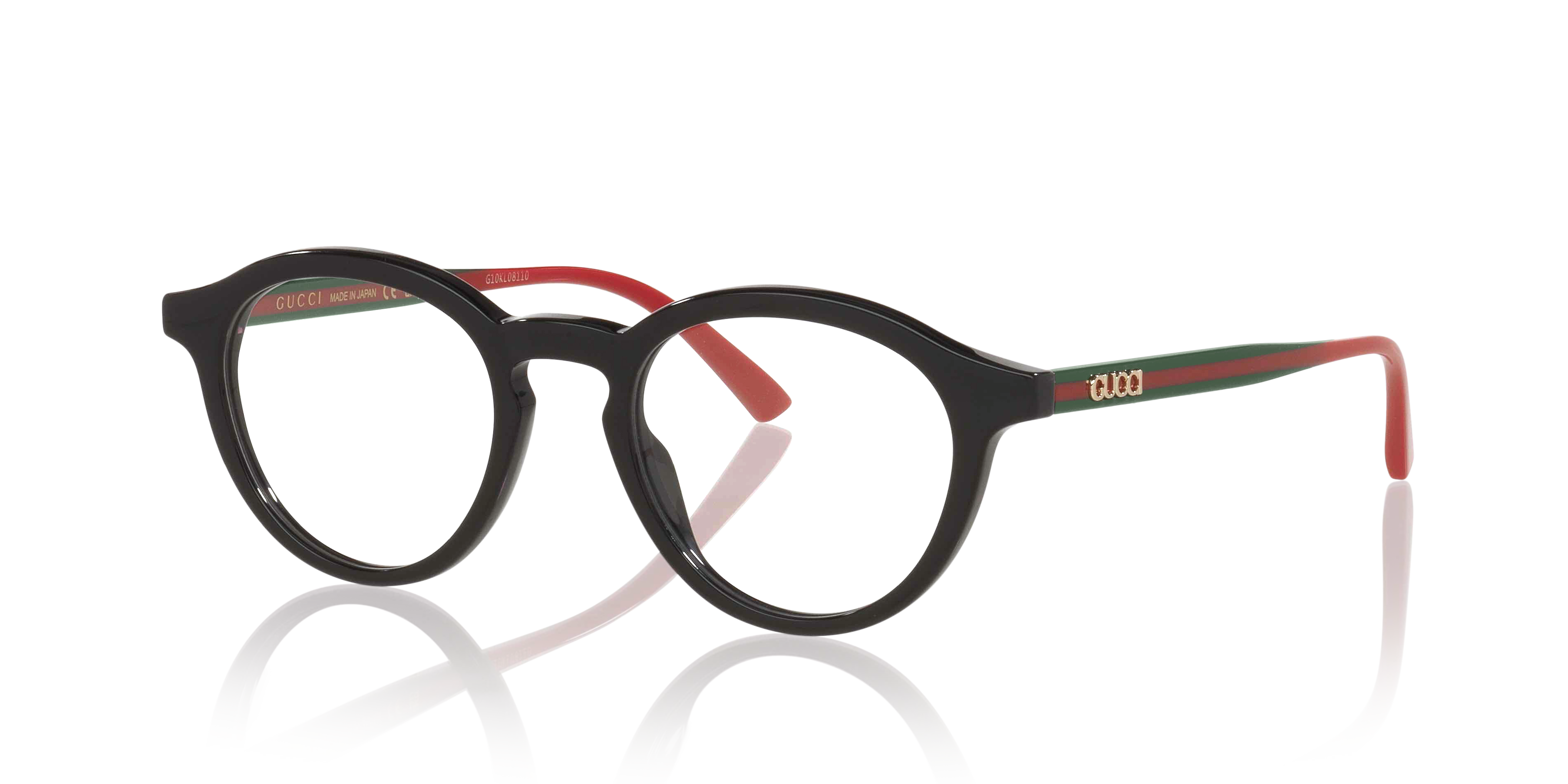 GG1871O Zwart AcetaatEyeglass Frames van B24, Hoekweergave