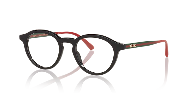 GG1871O Zwart AcetaatEyeglass Frames van B24, Hoekweergave