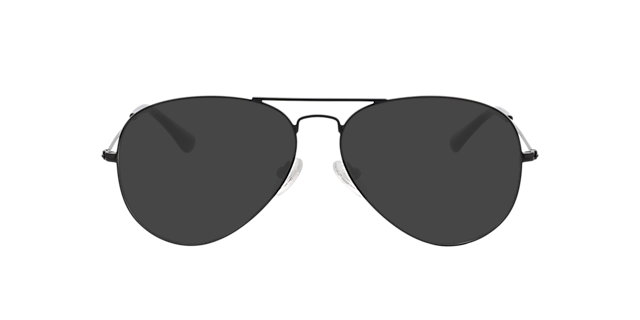 Manhattan Schwarz MetallEyeglass Frames von B24, mit getönten Gläsern