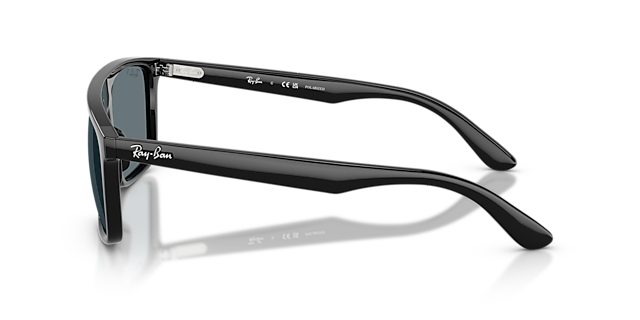 RB2222 Schwarz KunststoffSunglass Frames von B24, Seitenansicht