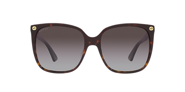 GG0022S Tortoise AcetatSunglass Frames von B24, Vorderansicht