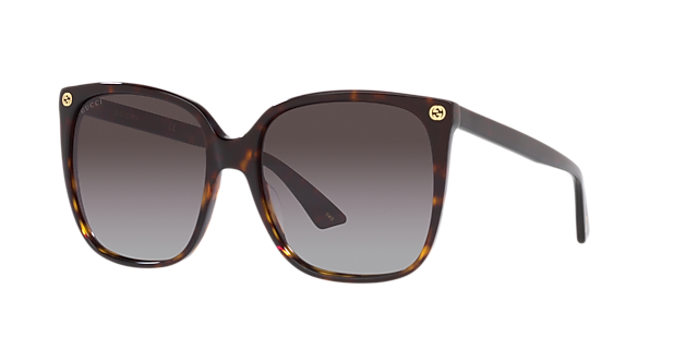 GG0022S Tortoise AcetatSunglass Frames von B24, Dreiviertelansicht