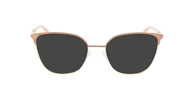 Emma Rosa & Hellgold MetallEyeglass Frames von B24, mit getönten Gläsern