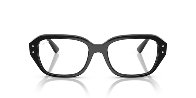 RB7258 Schwarz KunststoffEyeglass Frames von B24, Vorderansicht